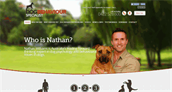 Desktop Screenshot of dogbehaviourspecialist.com.au